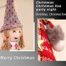 3PCS Christmas Decorations Bells Pendants Doll Ornaments(Snowman)