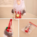 3PCS Christmas Decorations Bells Pendants Doll Ornaments(Angel)