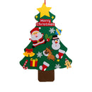Handmade Felt Christmas Tree Decorated Children DIY Christmas Decorations, Style: A Style