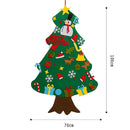 Handmade Felt Christmas Tree Decorated Children DIY Christmas Decorations, Style: A Style