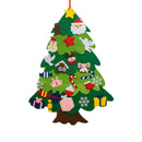 Handmade Felt Christmas Tree Decorated Children DIY Christmas Decorations, Style: D Style