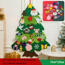 Handmade Felt Christmas Tree Decorated Children DIY Christmas Decorations, Style: D Style