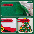 Handmade Felt Christmas Tree Decorated Children DIY Christmas Decorations, Style: D Style