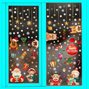 SKJD2333 Christmas Decorations Window Kindergarten Layout Static Sticker