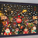 SKJD2333 Christmas Decorations Window Kindergarten Layout Static Sticker