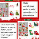 SKJD2333 Christmas Decorations Window Kindergarten Layout Static Sticker