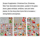 SKJD2333 Christmas Decorations Window Kindergarten Layout Static Sticker