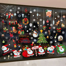 SKJD2331 Christmas Decorations Window Kindergarten Layout Static Sticker