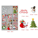 SKJD2331 Christmas Decorations Window Kindergarten Layout Static Sticker
