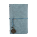 A6 80 Inside Pages Retro Loose-leaf Handbook Diary Notebook Notepad(Skin Vintage Green)