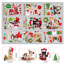 SKJD2311 Christmas Decorations Shop Window Kindergarten Layout Static Electricity Stickers