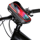 WILD MAN ES16 0.5L EVA Hard Shell Waterproof Touch Screen Bicycle Handlebar Bag(Black)