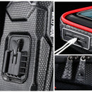 WILD MAN ES16 0.5L EVA Hard Shell Waterproof Touch Screen Bicycle Handlebar Bag(Grey)