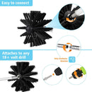 Pipeline Chimney Cleaning Brush Hood Cleaning Brush, Size: 410mm x 9 Rods