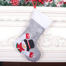 SD-KC2007 LED With Lights Christmas Eve Christmas Socks Decoration Christmas Tree Pendant(Snowman)
