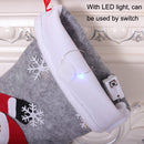 SD-KC2007 LED With Lights Christmas Eve Christmas Socks Decoration Christmas Tree Pendant(Deer)