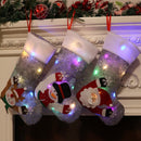SD-KC2007 LED With Lights Christmas Eve Christmas Socks Decoration Christmas Tree Pendant(Deer)
