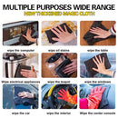 3 In 1 Wiping Cloth Cleaning Cloth For Wiping The Glass And Car Without Leaving Marks, Size: 30x30cm
