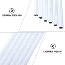 5PCS 12 Inch Aluminum Alloy Rotary Rod Blinds Rod Adjustable Light Bar With Hook Handle