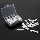 12 PCS / Set Venetian Blinds Metal Clip Hanging Piece Curtain Accessories(White)