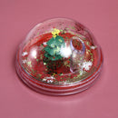 500ml Micro Landscape Plastic Cup Christmas Gift Double Cup(Style 4)