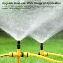 2 Sets Garden Irrigation Sprinklers Farming Sprinkler Systems With 360 Degree Sprinkler