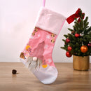 SD-KC2054 LED Christmas Decorated Stocking Christmas Tree Pendant With Lights(Father-In-Law)