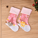 SD-KC2054 LED Christmas Decorated Stocking Christmas Tree Pendant With Lights(Father-In-Law)