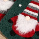 SD-KC2048 Children Gift Socks Christmas Embroidery Santa Candy Socks(White)