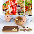Kitchen Bamboo Garlic Pounder Food Stirrer Without Lid(Large)