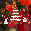 2PCS Christmas Decoration Stickers Scene Layout Window Static Stickers, Size: 60x90cm