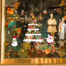 2PCS Christmas Decoration Stickers Scene Layout Window Static Stickers, Size: 60x90cm