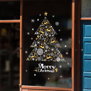 3PCS XH9293 Christmas Decoration Store Window Glass Self-adhesion Sticker, Size: 60x90cm