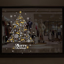 3PCS XH9293 Christmas Decoration Store Window Glass Self-adhesion Sticker, Size: 60x90cm