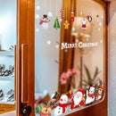 2PCS Christmas Glass Door And Window Decoration Wall Sticker Living Room Background Wall Sticker(92077)
