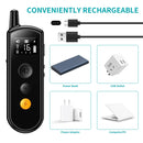 Remote Dog Trainer Rechargeable Waterproof Pet Electric Shock Collar Receiver