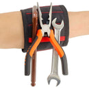 Electric Woodworking Multifunctional Powerful Magnetic Wrist Strap, Style: Five Rows Black