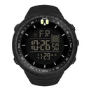 SYNOKE 9648-B Men Outdoor Waterproof Luminous Sports Electronic Watch(Black)