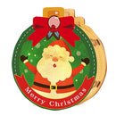 Christmas Decorative Pendant Wooden Lantern Craft Handmade(Ball)