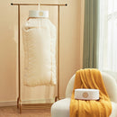 KW-GY05 220V Household Clothes Dryer Dormitory Folding Air Drying Machine, US Plug(Yellow)