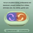 DM02 220V Household Underwear UV Sterilizer Baby Clothes High Temperature Drying Box, US Plug(Green)