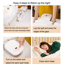 BW102 220V Intelligent Multi-Functional Household Small Double Pipe Quilt Dryer US Plug(White)