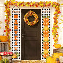 30 x 180cm Thanksgiving Day Couplet Decoration Porch Hanging Flag(Turkey Give Thanks)