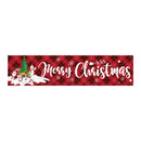 Christmas Patio Banner Party Decoration Supplies 50 x 250cm(Style 01)