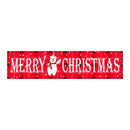 Christmas Patio Banner Party Decoration Supplies 50 x 250cm(Style 07)