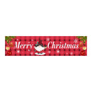 Christmas Patio Banner Party Decoration Supplies 50 x 250cm(Style 09)