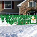 Christmas Patio Banner Party Decoration Supplies 50 x 250cm(Style 22)