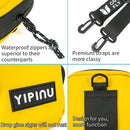 YIPINU YD9 Fashion Students Simple Art Single Shoulder Mobile Phone Bag(Yellow)