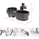 Stroller Double Cup Holder Pushchair Bottle Snack Box Shelf(J4100)