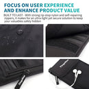 Tingofine YT5 Multifunctional Travel Passport RFID Anti-theft Document Bag Waterproof Passport Holder(Grey)